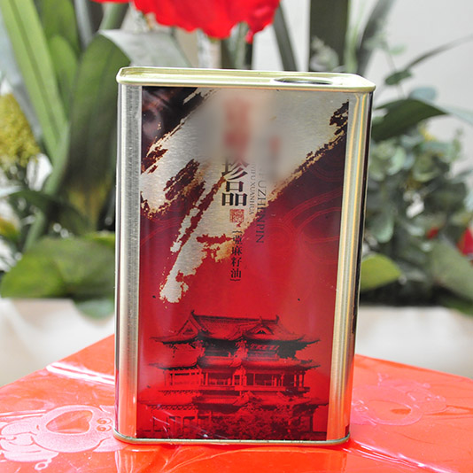 寧夏1升印花方形鐵罐價(jià)格