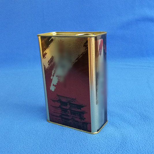 寧夏1升印花方形鐵罐價(jià)格