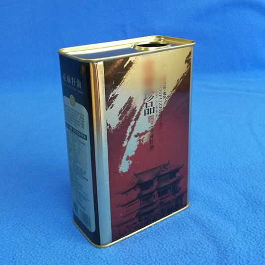 寧夏1升印花方形鐵罐價(jià)格