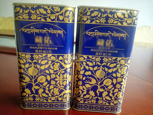 山茶油鐵罐包裝設(shè)計(jì)公司