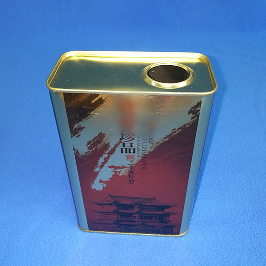 寧夏1升印花方形鐵罐價(jià)格