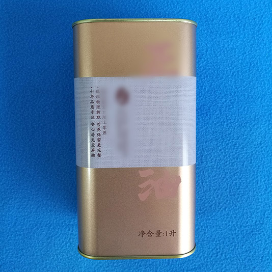 亞麻籽油鐵罐包裝設(shè)計(jì)