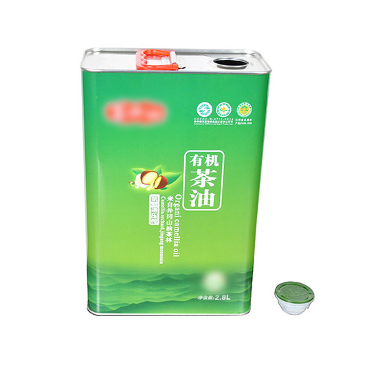 手提有機(jī)山茶油鐵罐包裝批發(fā)定制