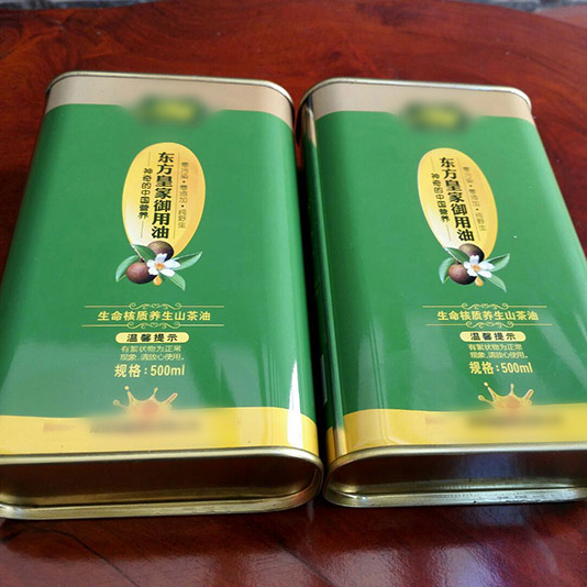 湖南養(yǎng)生500毫升山茶油鐵罐包裝
