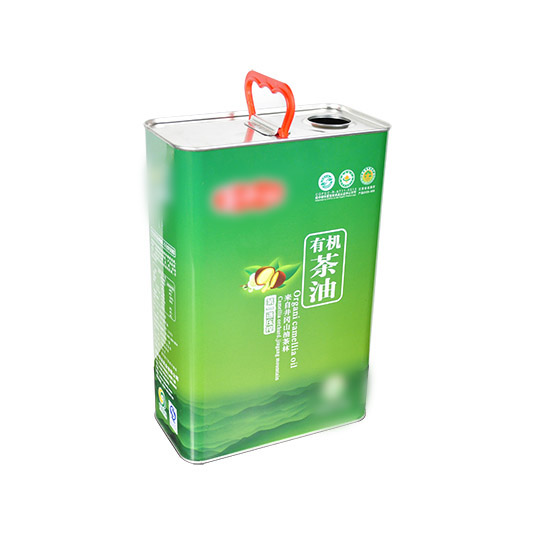 手提有機(jī)山茶油鐵罐包裝批發(fā)定制