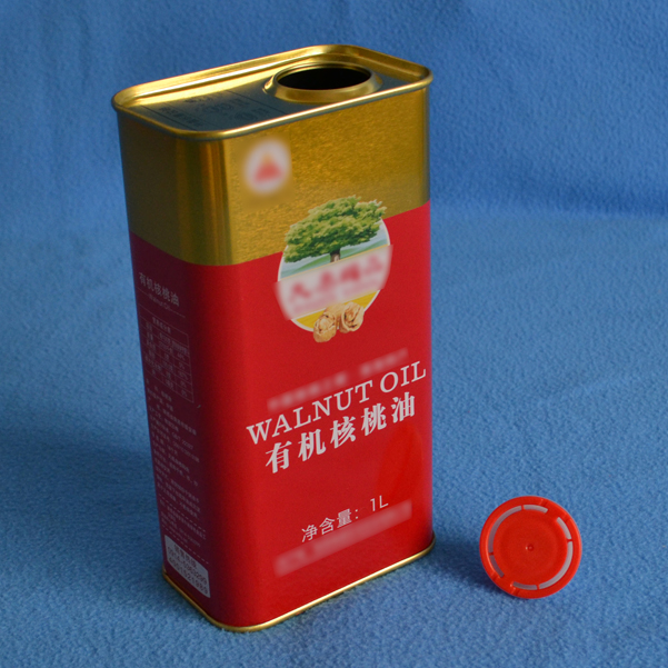 江西有機(jī)核桃油鐵瓶定制包裝